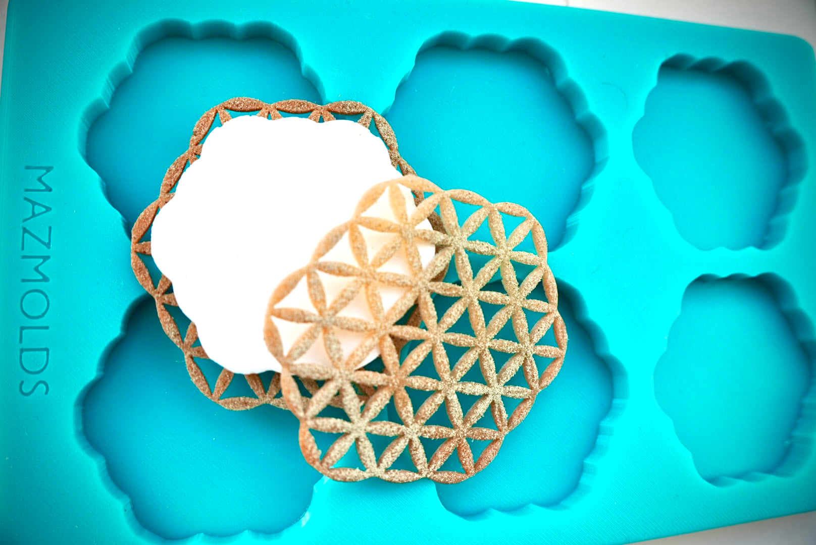 Flower of Life Sandwich Mold